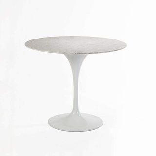 France & Son + Carrara Marble Pedestal Dining Table