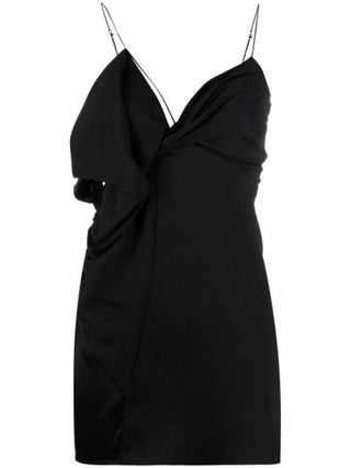 Nensi Dojaka + Cut-Out Detail Mini Slip Dress
