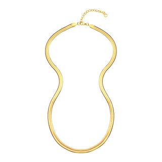 Ematu + Herringbone Choker Necklace