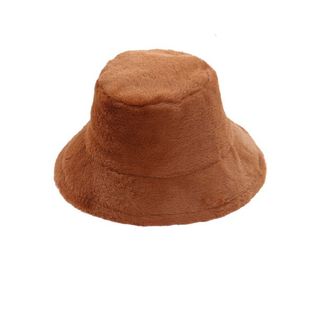 A&O + Soft Faux Fur Bucket Hat Furry