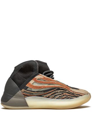 Adidas + Yeezy QNTM Flash Orange Sneakers