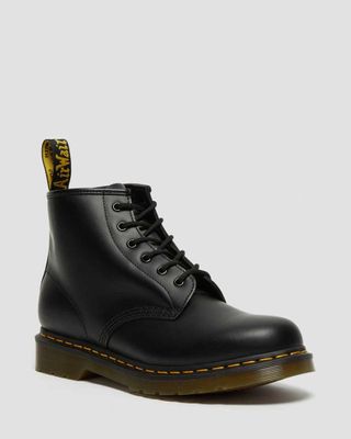 Dr. Martens + 101 Smooth Leather Lace Up Boots