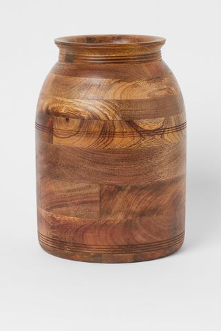 H&M Home + Mango Wood Vase
