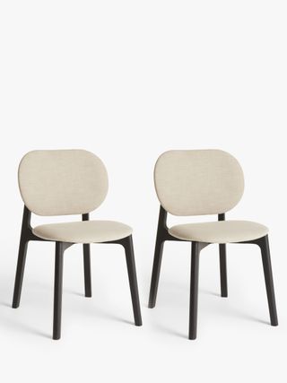 John Lewis & Partners + Cape Upholstered Dining Chairs, Set of 2