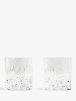 Anyday + Paloma Opera Crystal Glass Tumblers, Set of 2