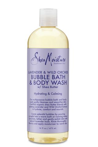SheaMoisture + Lavender & Wild Orchid Calming 2-in-1 Bubble Bath & Body Wash