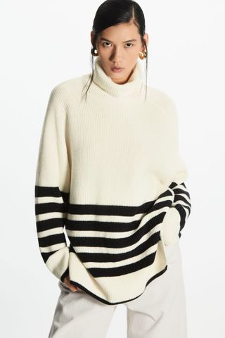 COS + Striped Sweater
