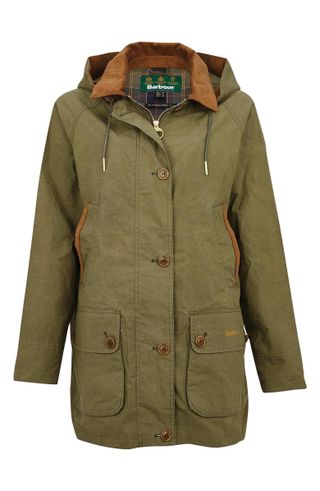 Barbour + Delevingne Waterproof Hooded Jacket