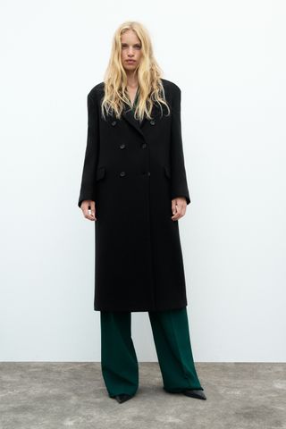 Zara + Oversize Wool Coat