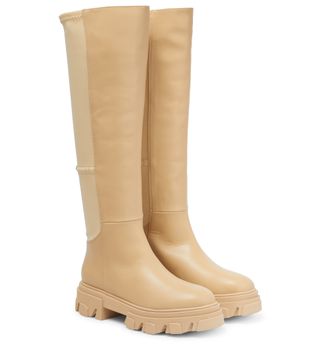Gia Borghini + Gia 12 Leather Knee-High Boots