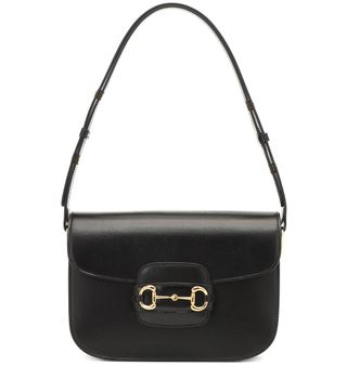Guccci + Horsebit 1955 Leather Shoulder Bag