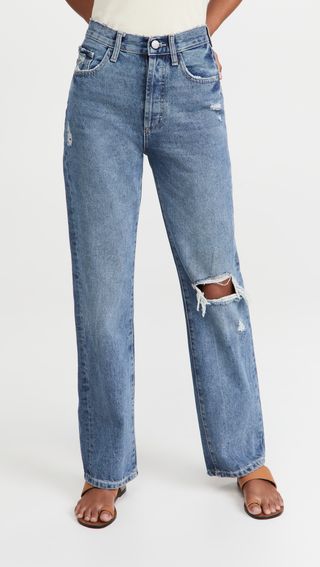 DL1961 + Emilie Straight Ultra High Rise Vintage Jeans