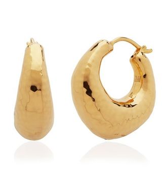 Monica Vinader + Deia Chunky Hoop Earrings