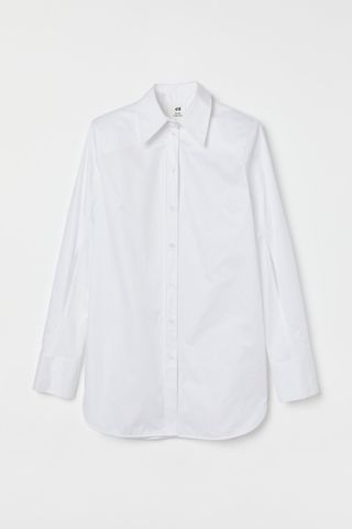 H&M Studio + Cotton Poplin Shirt
