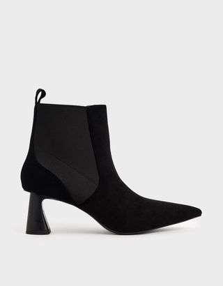 Charles & Keith + Spool Heel Ankle Boots