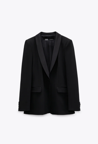 Zara + Tuxedo Jacket