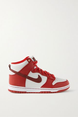 Nike + Dunk High LXX Leather High-Top Sneakers