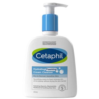 Cetaphil + Hydrating Foaming Cream Cleanser