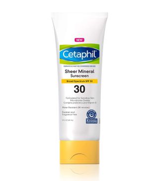 Cetaphil + Sheer Mineral Sunscreen Lotion for Face & Body