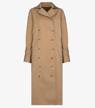 Totême + Double-Breasted Trench Coat