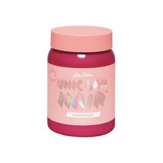 Lime Crime + Unicorn Hair Semi-Permanent Hair Color Full Coverage in Strawberry Jam