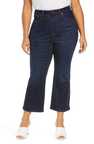 Madewell + Curvy Cali Crop Demi Bootcut Jeans