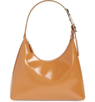 Staud + Scotty Leather Top Handle Bag