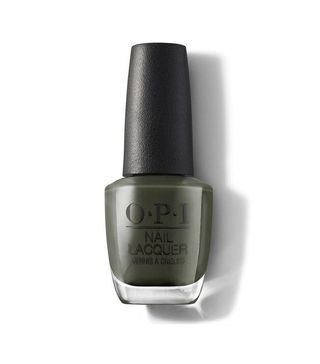 OPI + Nail Lacquer in Things I've Seen In Aber-green