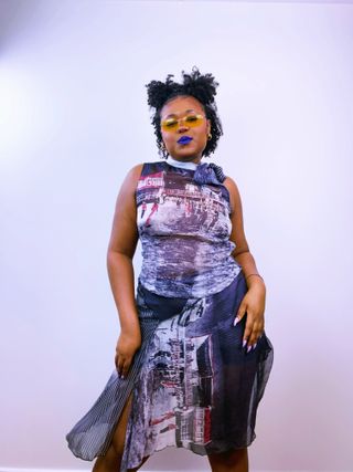 Vintage Verse + Graphic Print Co-Ord