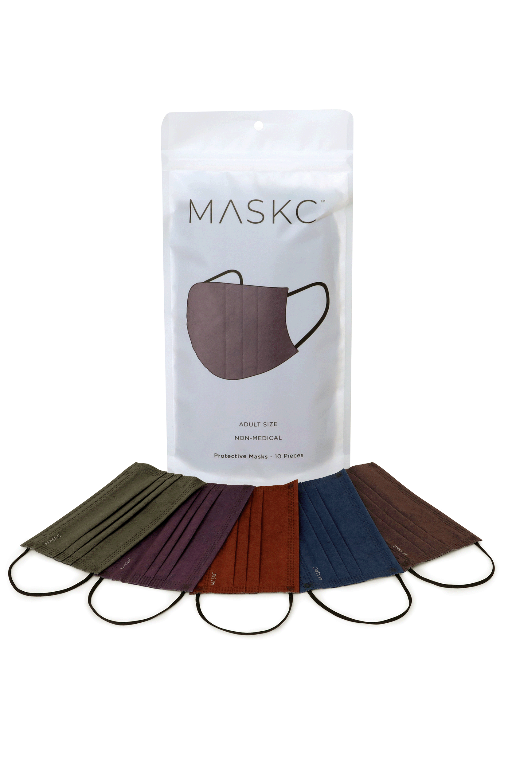 Maskc + Deep Hues Variety Masks 10 Pack