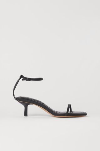 H&M + Square-Toe Sandals