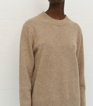 Ven Store + Cashmere Sweater Beige
