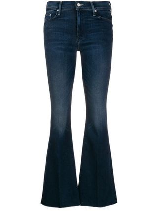 Mother + Low Rise Kick Flared Jeans