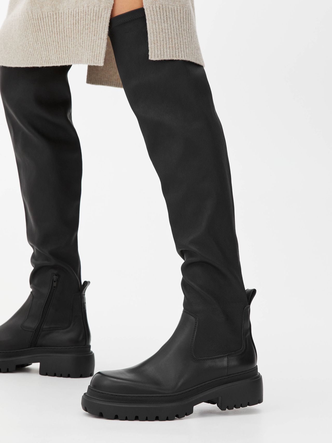 The 18 Best Pairs of HighStreet Chunky KneeHigh Boots Who What Wear — free download