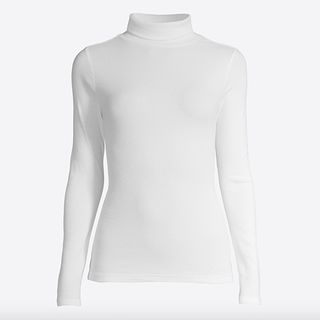 Free Assembly + Ribbed Turtleneck Top