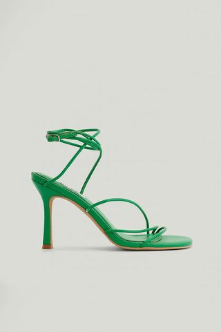 NA-KD + Rounded Toe Strappy Heels