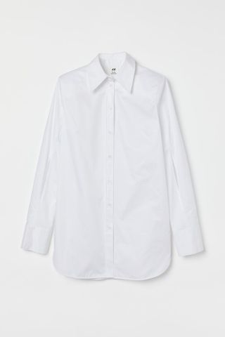 H&M + Cotton Poplin Shirt