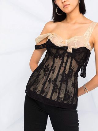 Natasha Zinko + Lace Corset Top