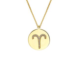Avilio London + Gold-Plated Silver Zodiac Necklace