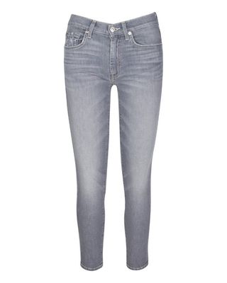 7 for All Mankind + High Waist Skinny Jeans