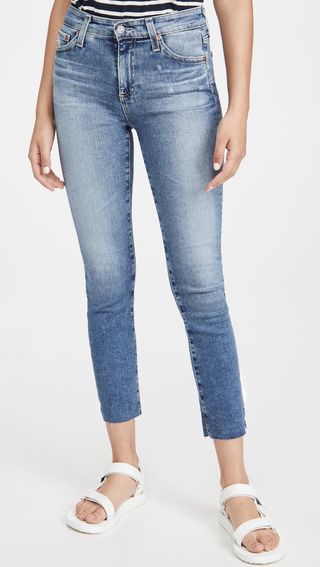 AG + Mari Crop Jeans