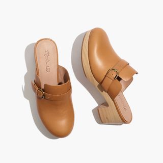 Madewell + The Monique Buckle Clogs