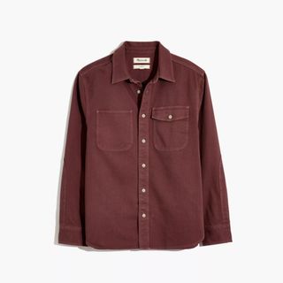 Madewell + Garment-Dyed Work Shirt