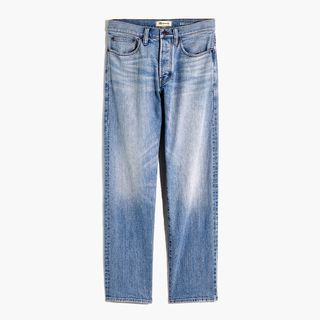 Madewell + Relaxed Straight Authentic Flex Selvedge Jeans