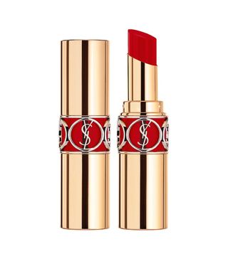 Yves Saint Laurent + Rouge Volupté Shine Lipstick Balm in Rouge Studio