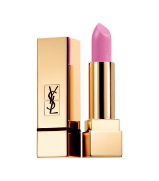 Yves Saint Laurent + Rouge Pur Couture Satin Lipstick in Celebration Pink
