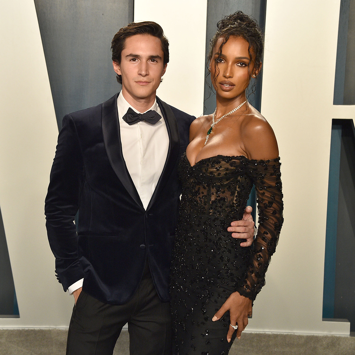 Jasmine Tookes s Wedding Dress Is Fit for a Princess Who What Wear