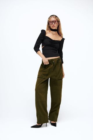 Zara + Pants With Pockets