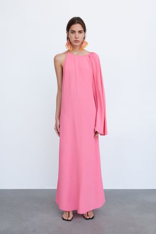 Zara + Cape Dress