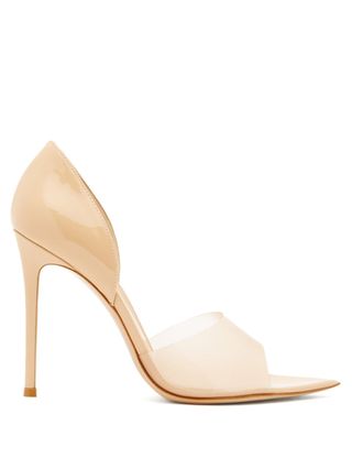 Gianvito Rossi + Bree 105 PVC and Patent-Leather Pumps